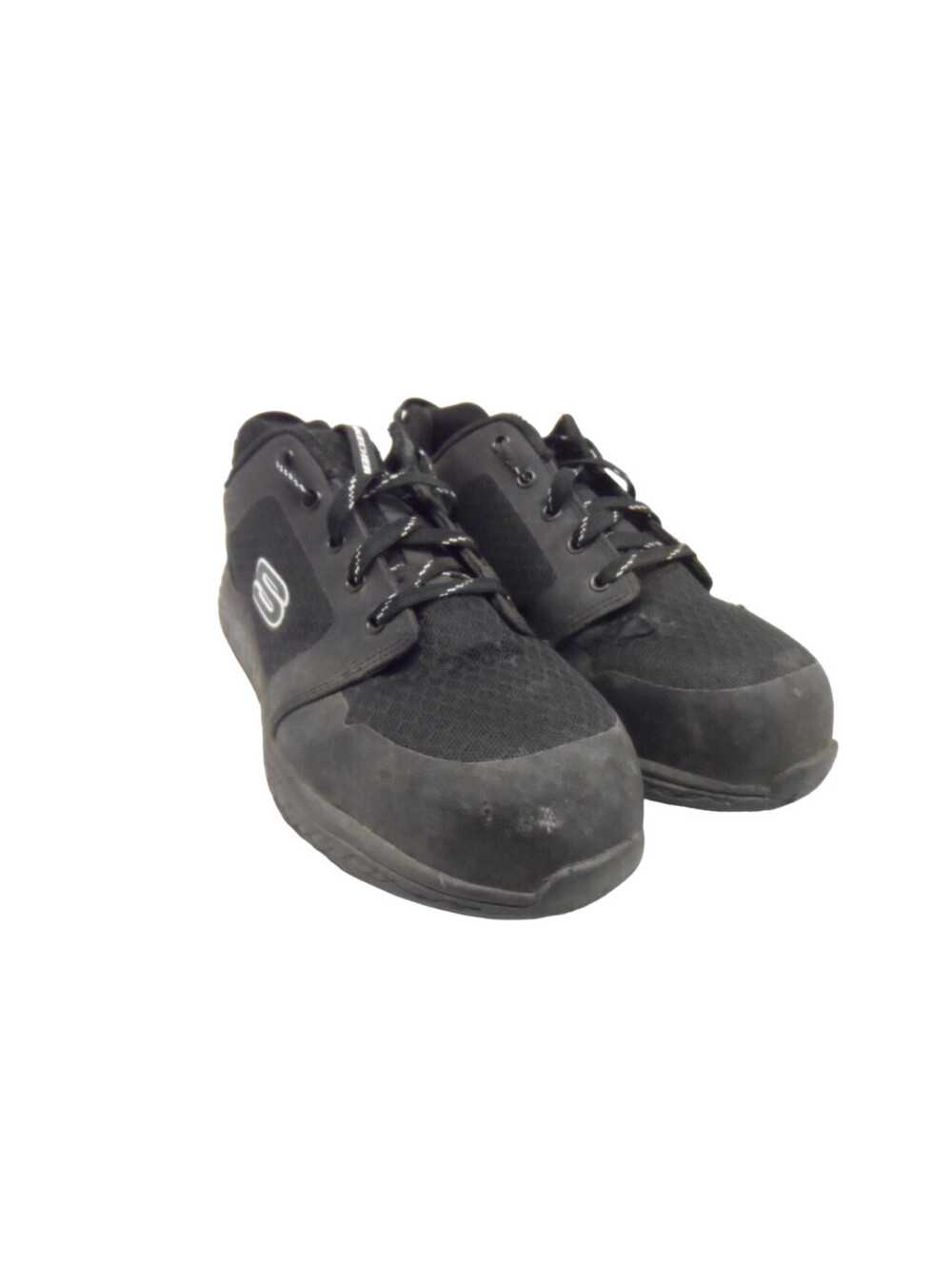 SKECHERS WORK Men's Aluminum Toe SP Athletic Work Shoes 99999068 Black 7.5M